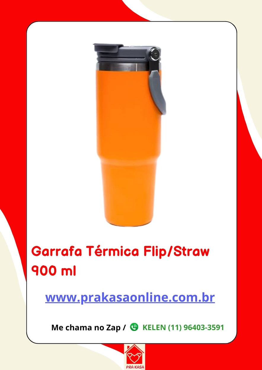 Garrafa Térmica Flip - 900 ml