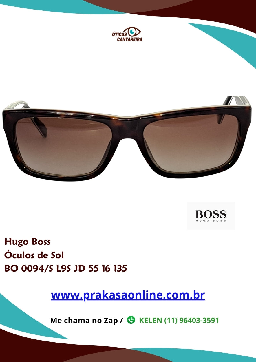 Hugo Boss - Óculos de Sol - BO 0094/S L9S JD 55 16 135