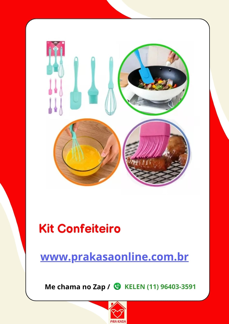 Kit Confeiteiro - 3 peças