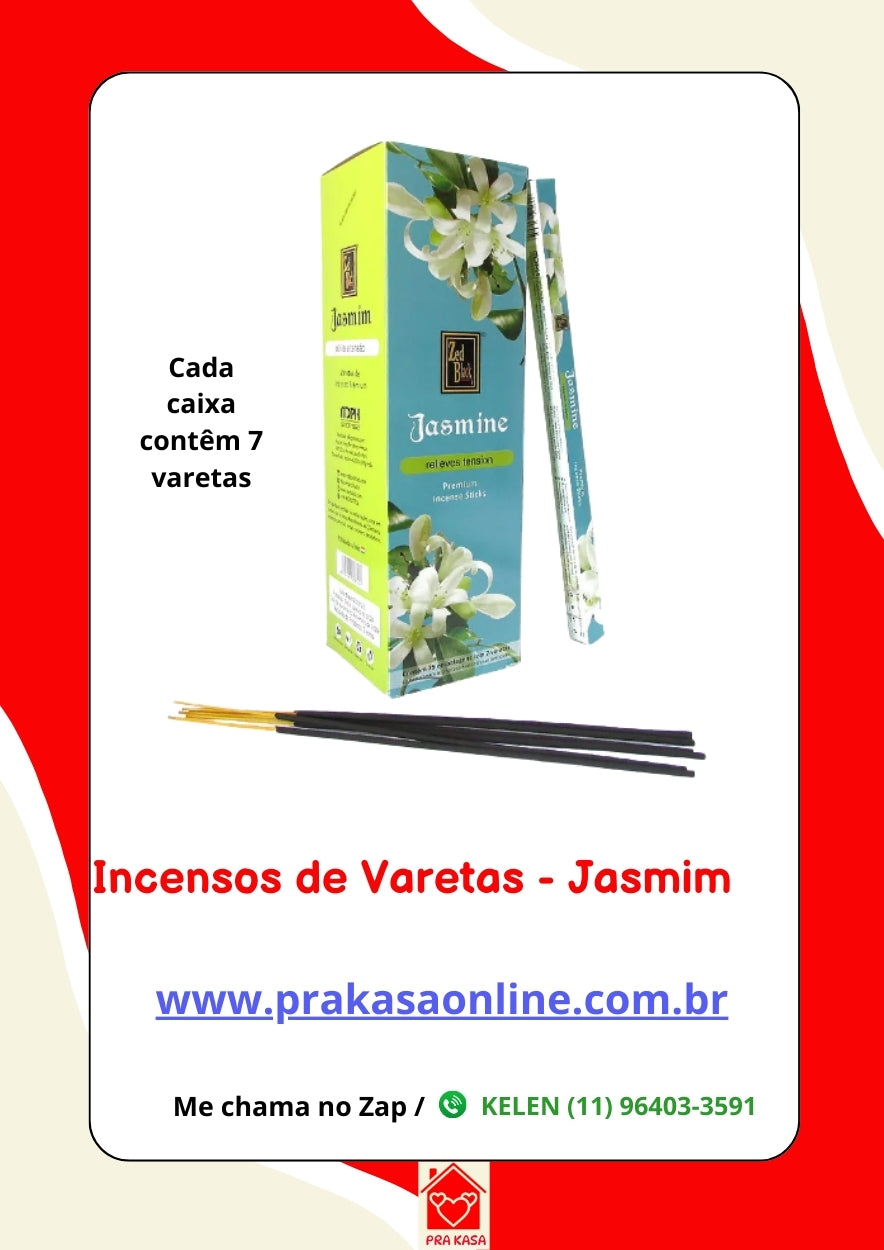 Incenso Vareta Indiano Legítimo
