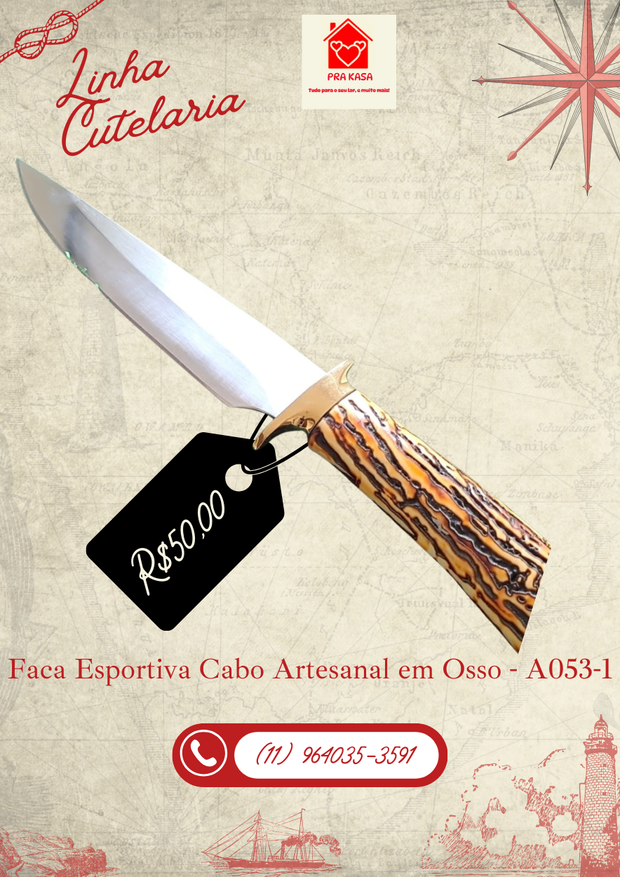 Faca Esportiva Taue Modelo A053-1