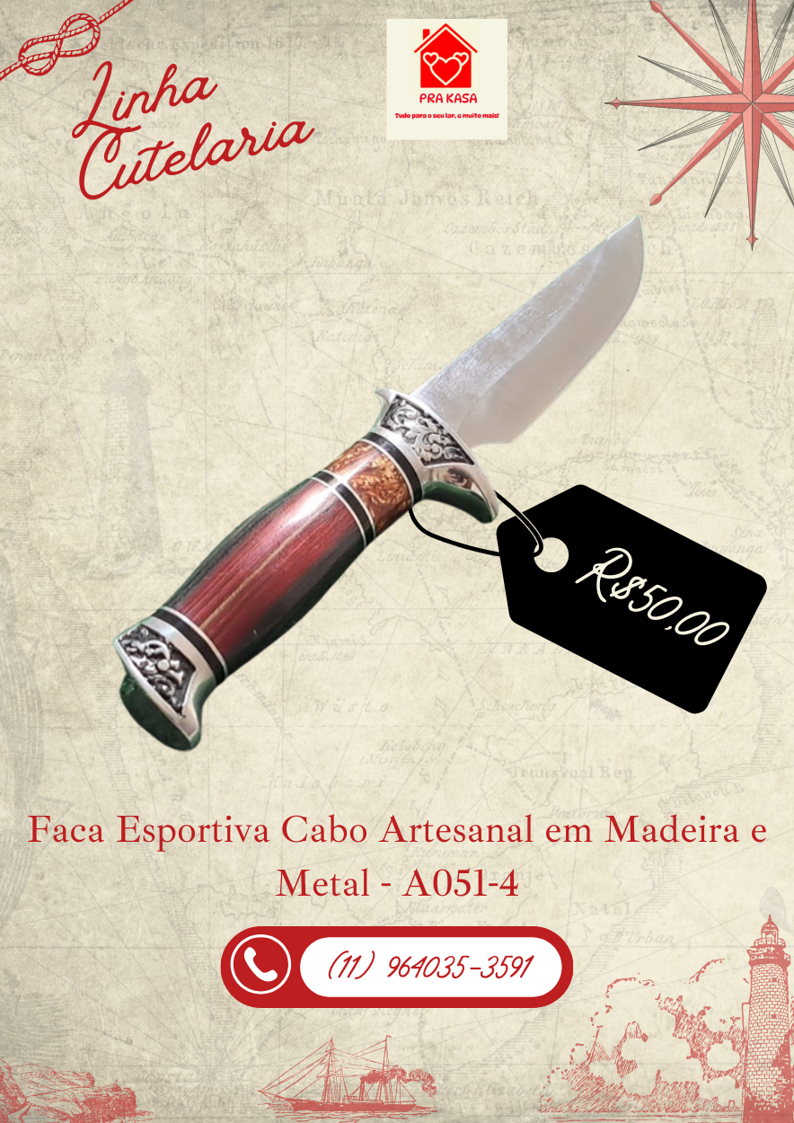 Faca Esportiva Taue Modelo A051-4
