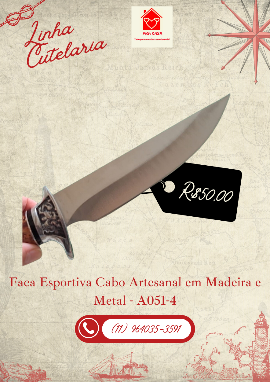 Faca Esportiva Taue Modelo A051-4