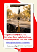 Terço Dezena/Pêndulo Nossa Senhora Aparecida Luxo