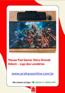 Mouse Pad Gamer Exbom 70x35cm Extra Grande