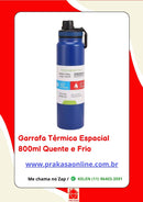 Garrafa Térmica Espacial 800 ml Quente e Frio
