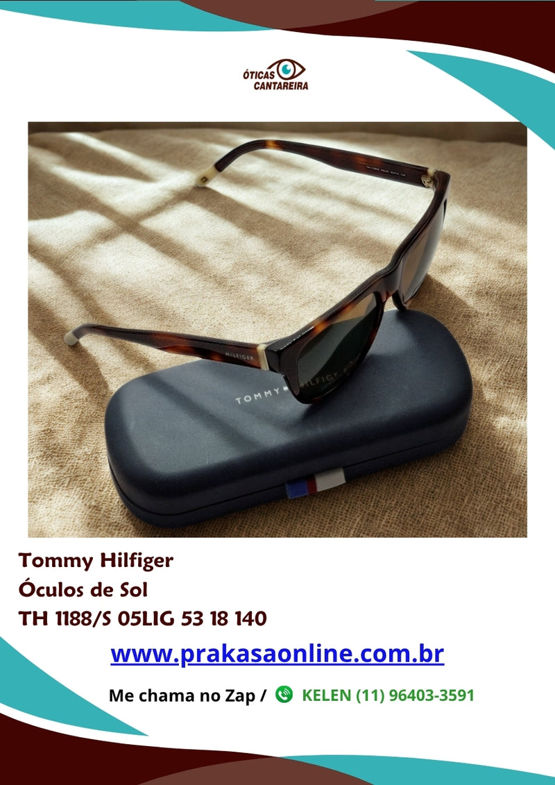 Tommy Hilfiger - Óculos de Sol - TH 1188/S 05LIG 53 18 140