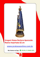 Imagem Nossa Senhora Aparecida Resina Importada 22 cm