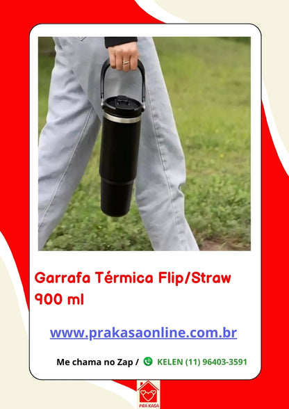 Garrafa Térmica Flip - 900 ml
