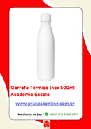 Garrafa Térmica Inox 500ml  Academia Escola