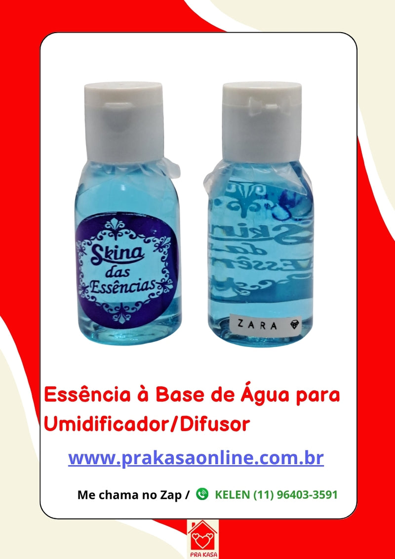 Essência à Base de Água para Umidificador/Difusor