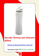 Garrafa Térmica com Chaveiro - 600 ml