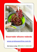Escorredor de Silicone Retrátil