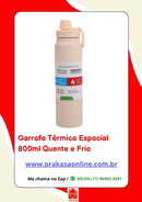 Garrafa Térmica Espacial 800 ml Quente e Frio