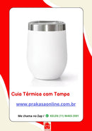 Copo Cuia Térmico 360 ml com Tampa