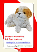 Enfeite de Resina Pets - Shih Tzu