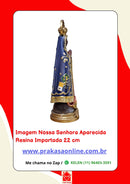 Imagem Nossa Senhora Aparecida Resina Importada 22 cm