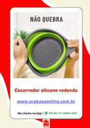 Escorredor de Silicone Retrátil