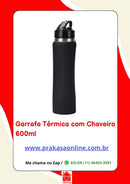Garrafa Térmica com Chaveiro - 600 ml