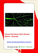 Mouse Pad Gamer Exbom 70x35cm Extra Grande