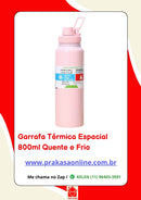 Garrafa Térmica Espacial 800 ml Quente e Frio