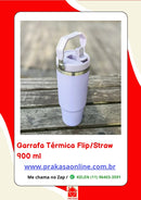 Garrafa Térmica Flip/Straw - 900 ml