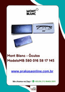 Mont Blanc - Armação Modelo MB 580 016 58 17 145