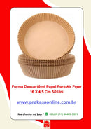 Forma Descartável para Air Fryer com 50 unidades