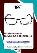 Mont Blanc - Armação  Modelo MB 543 002 58 17 145