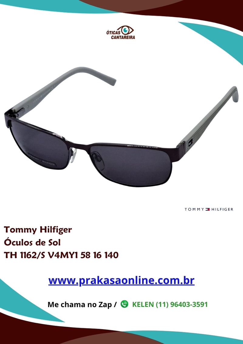 Tommy Hilfiger - Óculos de Sol - TH 1162/S V4MY1 58 16 140