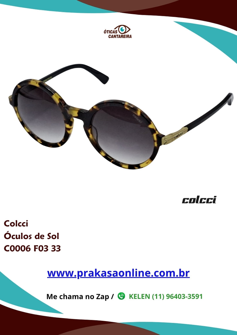 Colcci - Óculos de Sol - C0006 F03 33
