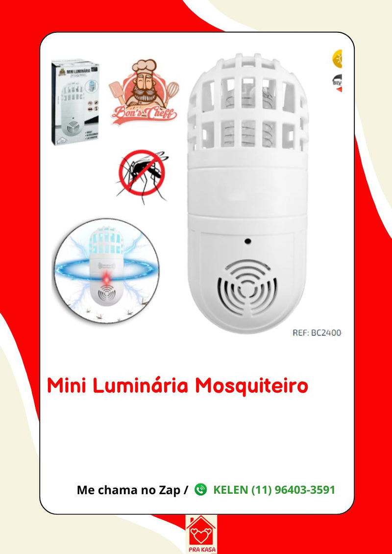 Repelente Eletrônico Ultra Espanta Ratos e Insetos Bivolt 110/220V Portátil Ultrassônica