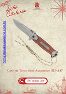 Canivete Tático Semiautomático Modelos A046 e A047