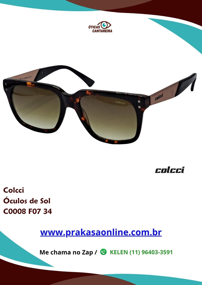 Colcci - Óculos de Sol - C0008 F07 34