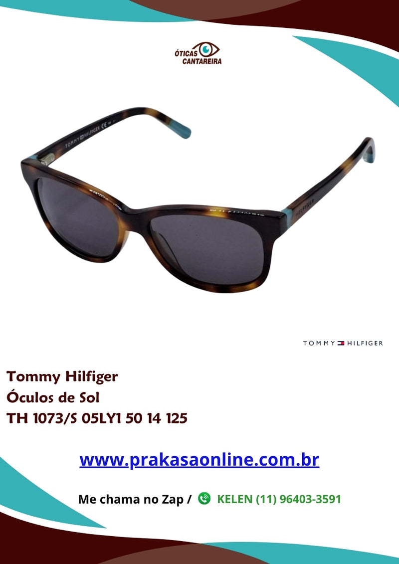 Tommy Hilfiger - Óculos de Sol - TH 1073/S 05LY1 50 14 125