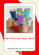 Copo Térmico com Tampa 350 ml