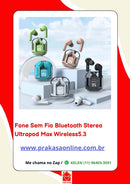 Fone Sem Fio Bluetooth Stereo Ultrapod Max Wireless5.3