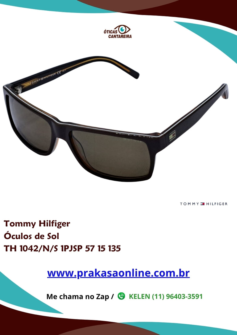 Tommy Hilfiger - Óculos de Sol - TH 1042/N/S 1PJSP 57 15 135