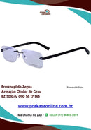 Ermenegildo Zegna - Armação de Óculos de Grau - EZ 5010/V 090 56 17 145