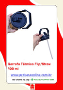 Garrafa Térmica Flip/Straw - 900 ml