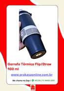 Garrafa Térmica Flip/Straw - 900 ml
