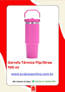 Garrafa Térmica Flip/Straw - 900 ml