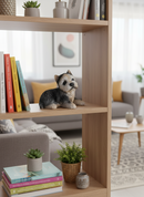 Enfeite de Resina Yorkshire Deitado