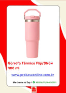 Garrafa Térmica Flip/Straw - 900 ml