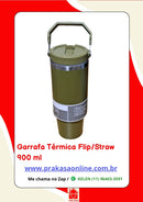 Garrafa Térmica Flip/Straw - 900 ml