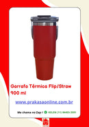 Garrafa Térmica Flip/Straw - 900 ml