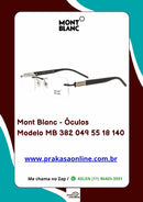 Mont Blanc - Armação Modelo MB 382 049 55 18 140