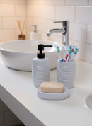 Kit Banheiro Paris 3 Peças em Porcelana – Newway