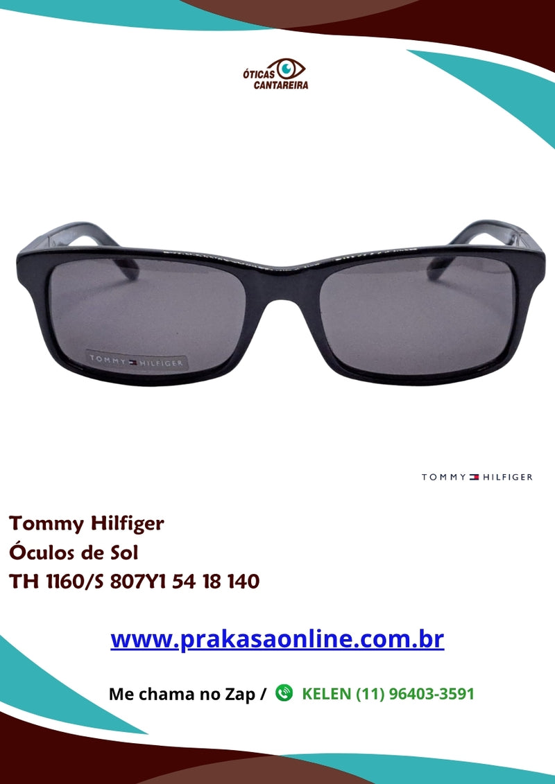 Tommy Hilfiger - Óculos de Sol - TH 1160/S 807Y1 54 18 140