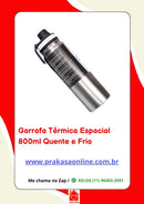 Garrafa Térmica Espacial 800 ml Quente e Frio
